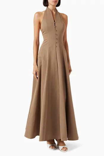 Stella Maxi Dress in Cotton-blend
