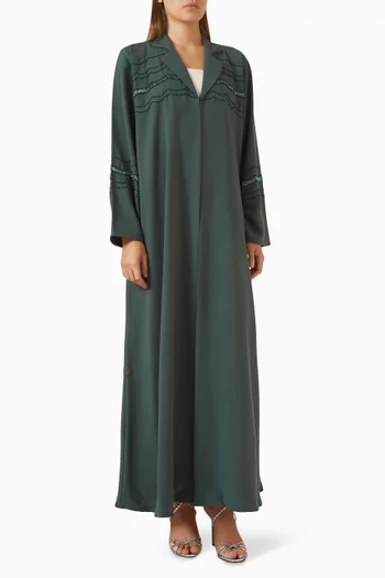 Bead-embellished Abaya