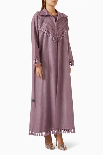 Tassel Charm Abaya Set