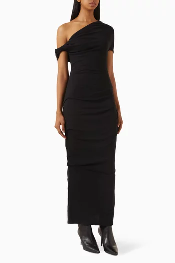 Ida Midi Dress in Cupro