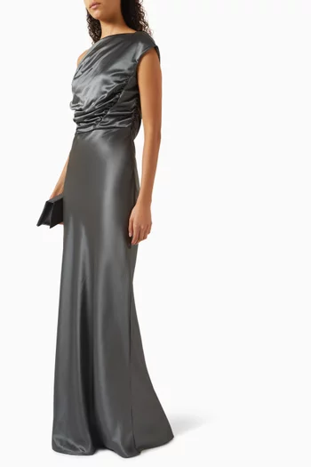 Davie Off-shoulder Gown