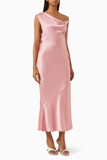 Minka Slip Dress in Satin