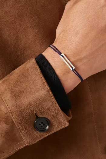 1.7g Godron Cord Bracelet in Sterling Silver