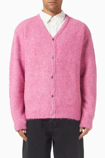 كارديغان بنسيج بارز الملمس