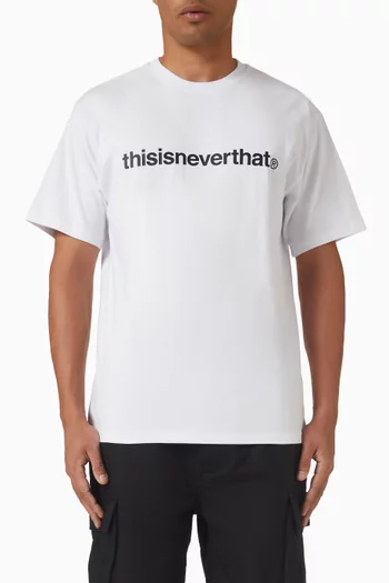 تي شيرت بشعار الماركة قطن