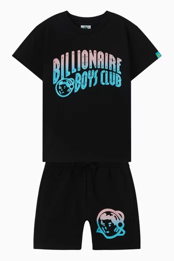 Astro Helmet Sweatshorts in Cotton Jersey