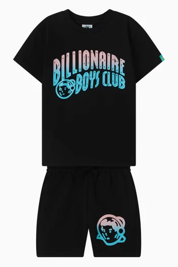 Gradient Arch Logo T-shirt in Cotton