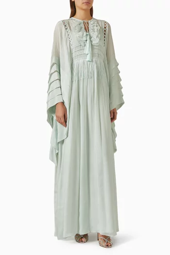Fringe Ruffle Dress