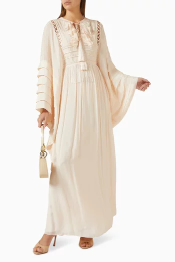 Fringe Ruffle Dress