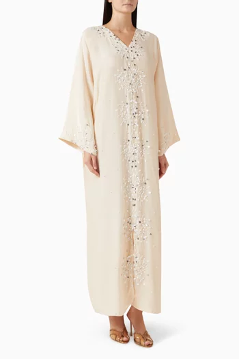 Sequin-embellished Kaftan