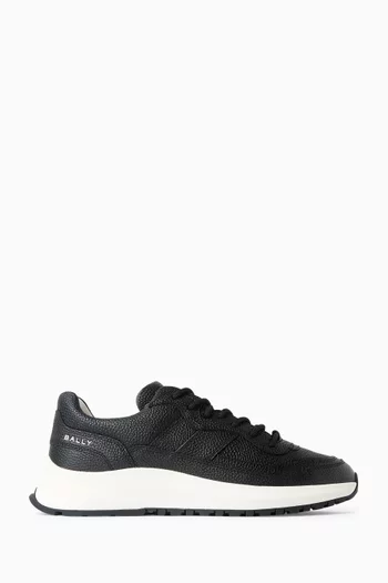 Dennys Sneakers in Grained Leather