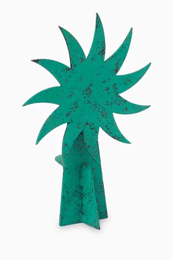 Le Soliel Candle Holder in Wrought Iron