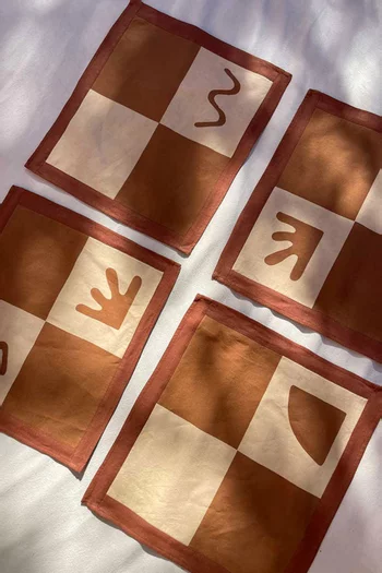 Essma Napkins in Cotton, Set of 4