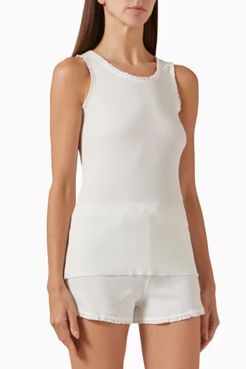 Sidonie Tank Top in Cotton Blend