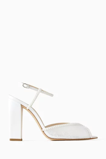 حذاء كاتي بكعب عريض مرتفع