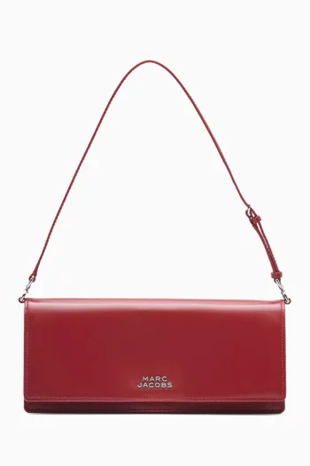 The Glam Mirror Shoulder Bag in Leather