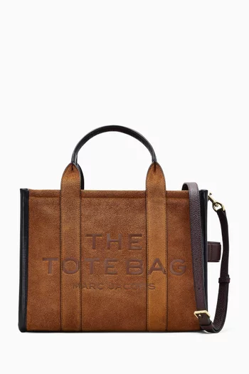 The Medium Tote Bag in Suede
