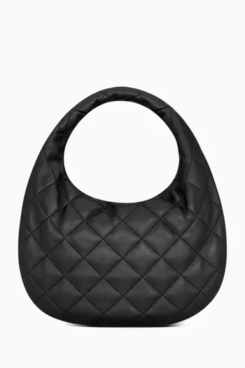ICARINO Top-handle Bag in Quilted Nappa