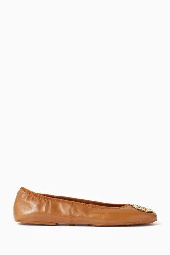 Minnie Travel Ballet Flats in Nappa
