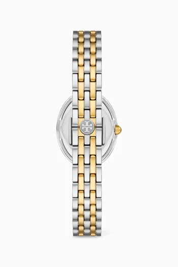Oval Quartz Watch, 22 x 28mm