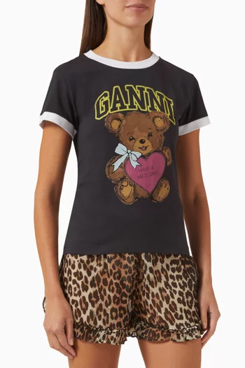 Teddy Bear T-shirt in Organic Cotton