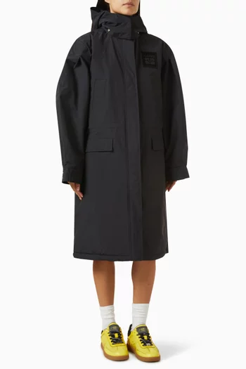 Tri-Layer Parka Coat in Ripstop
