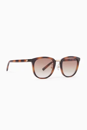 Eclipse Wide-fit Sunglasses in Polymer