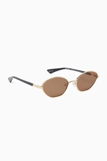 Le Bebe Cat-eye Sunglasses in Metal