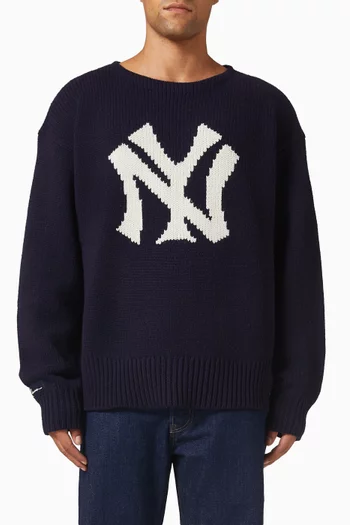 سترة مزيج صوف بولو رالف لورين× يانكيز