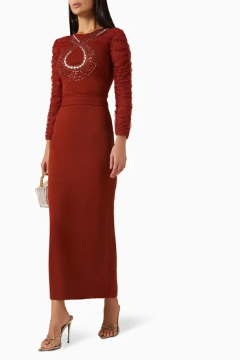 Bead-embellished Dress