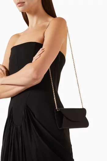 Taylor Envelope Clutch in Satin