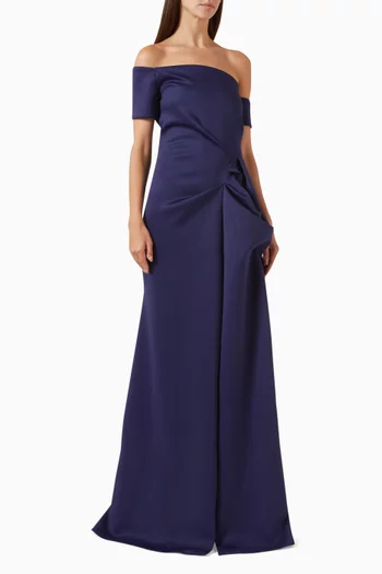 Off-shoulder Gown
