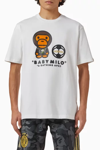 x BAPE Baby Milo T-shirt in Cotton