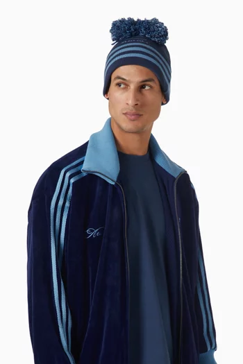 قبعة بيني بكرات بوم بوم منسوجة من أكريليك أديداس × افافاف