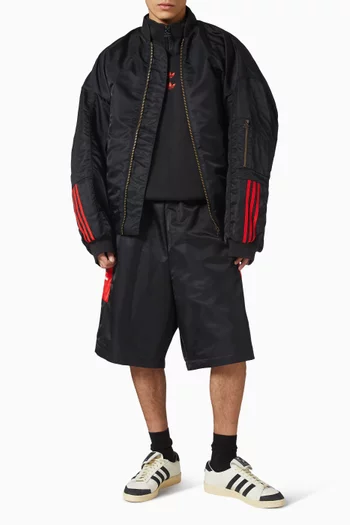 x Willy Chavarria Bomber Jacket in Satin