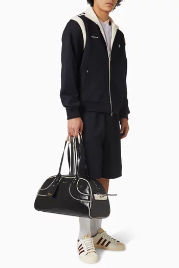 x Wales Bonner Large Bowling Bag in Leather