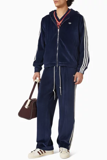 x Wales Bonner Track Jacket in Velour