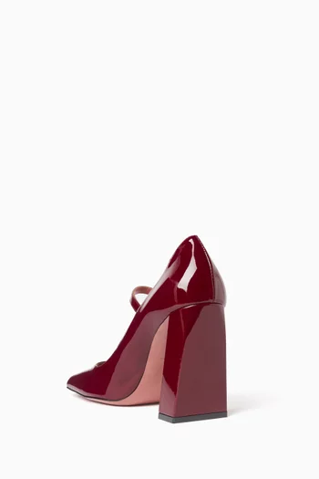 Charlotte 95 Mary Jane Pumps in Patent Leather