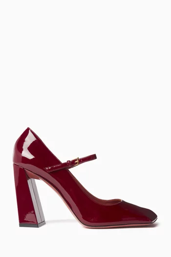 Charlotte 95 Mary Jane Pumps in Patent Leather