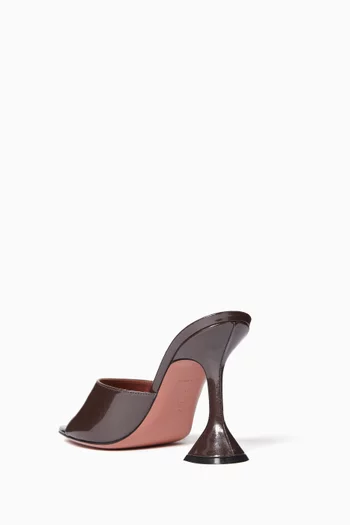 Lupita 95 Sandals in Pearly Patent Leather