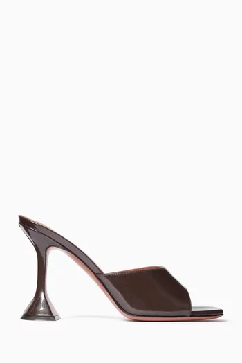 Lupita 95 Sandals in Pearly Patent Leather