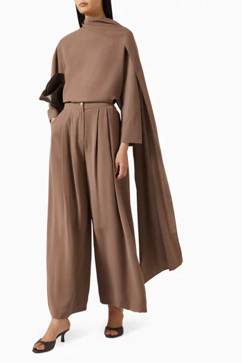 Shawl Top & Pants Set