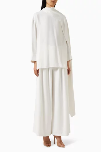Shawl Top & Pants Set