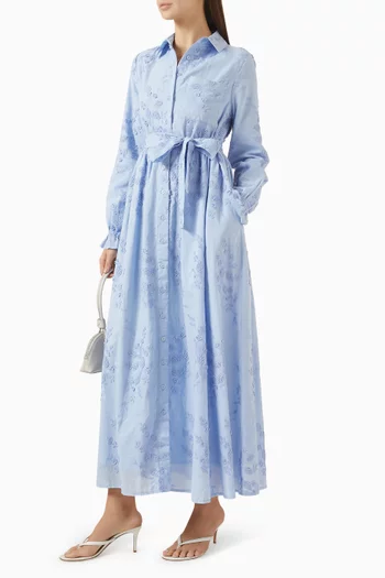 فستان بيلا بحزام