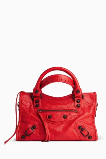 Mini Le City Bag in Arena Storico Lambskin