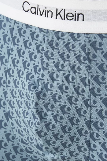Boxer Briefs in Stretch Cotton, Set of 3