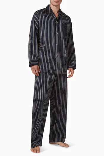 Classic Fit Pyjama Set in Satin