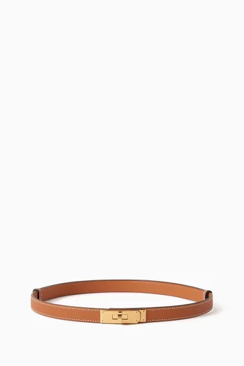 Unused Kelly Belt in Epsom Leather & Gold Hardware