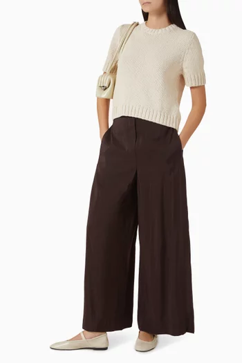 Wide-leg Pants