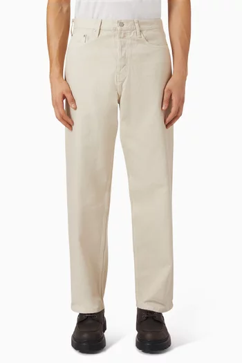 Rider Straight-fit Jeans in Denim